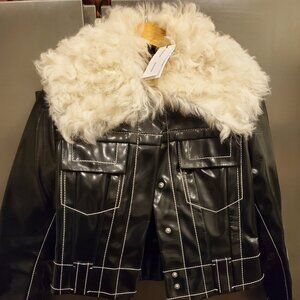 Proenza Schouler LAMB COLLAR JACKET